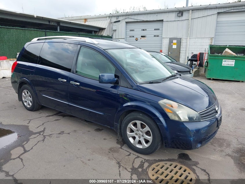 2008 Nissan Quest 3.5 Sl VIN: 5N1BV28U08N119769 Lot: 39965107