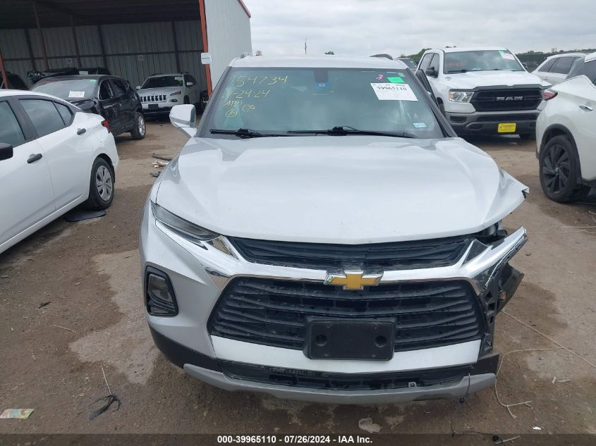 2020 Chevrolet Blazer Fwd 2Lt VIN: 3GNKBCRSXLS630718 Lot: 39965110