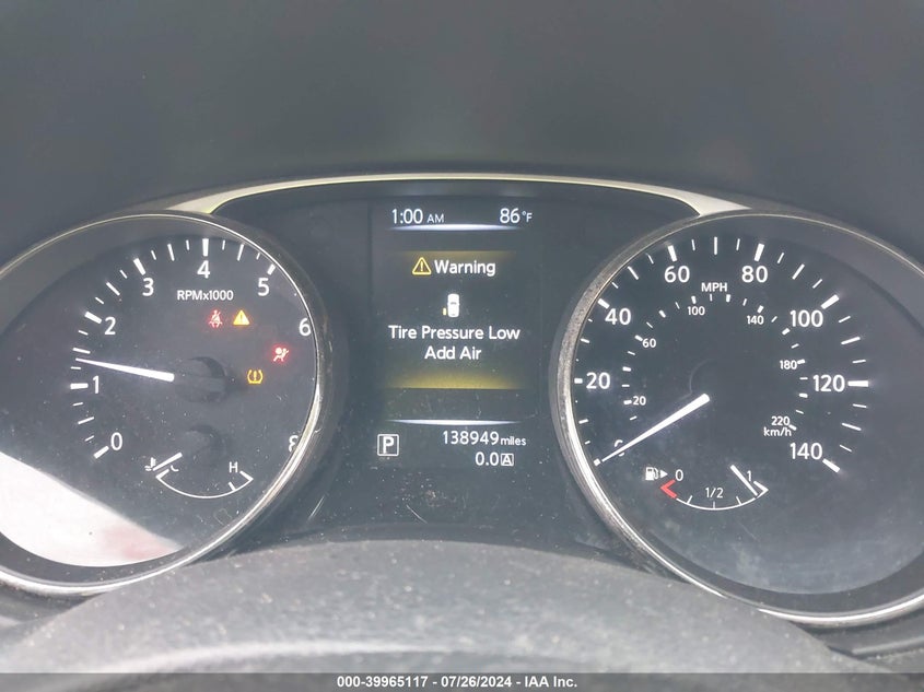 2016 NISSAN ROGUE S/SL/SV - KNMAT2MT2GP712037