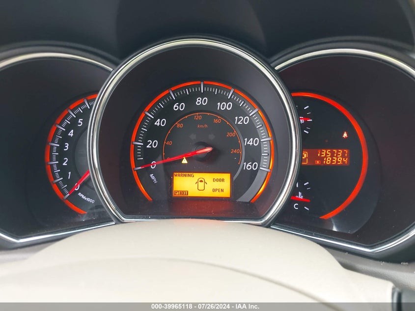 2010 Nissan Murano S VIN: JN8AZ1MU3AW018749 Lot: 39965118