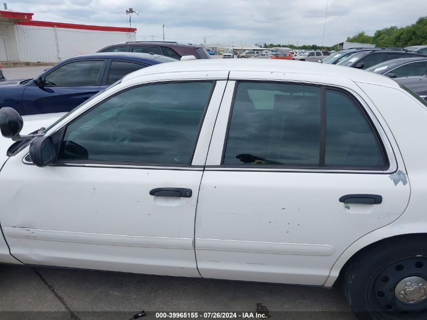 2008 Ford Crown Victoria Police/Police Interceptor VIN: 2FAFP71V98X139068 Lot: 40625376