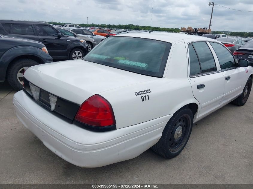 2008 Ford Crown Victoria Police/Police Interceptor VIN: 2FAFP71V98X139068 Lot: 40625376