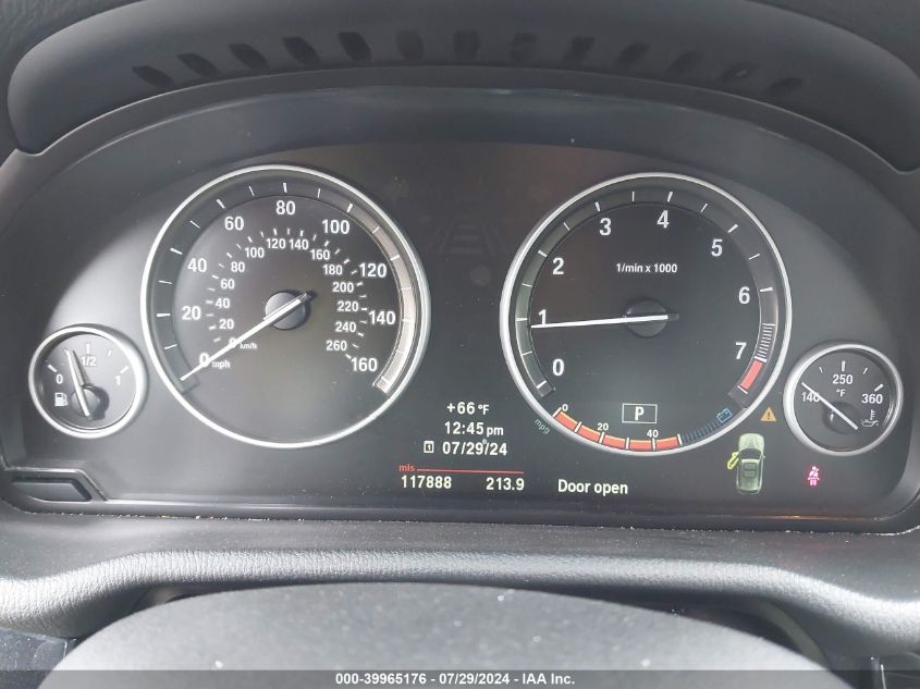 2012 BMW X3 xDrive35I VIN: 5UXWX7C51CL737926 Lot: 39965176