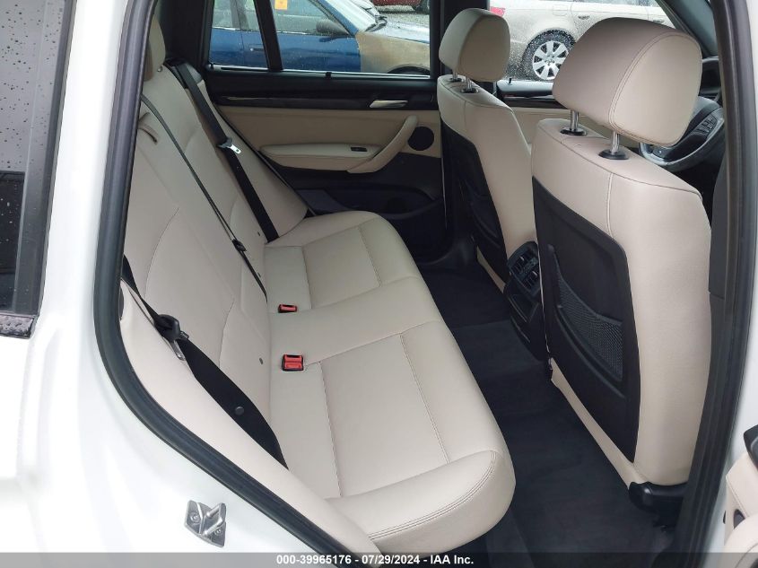 2012 BMW X3 xDrive35I VIN: 5UXWX7C51CL737926 Lot: 39965176