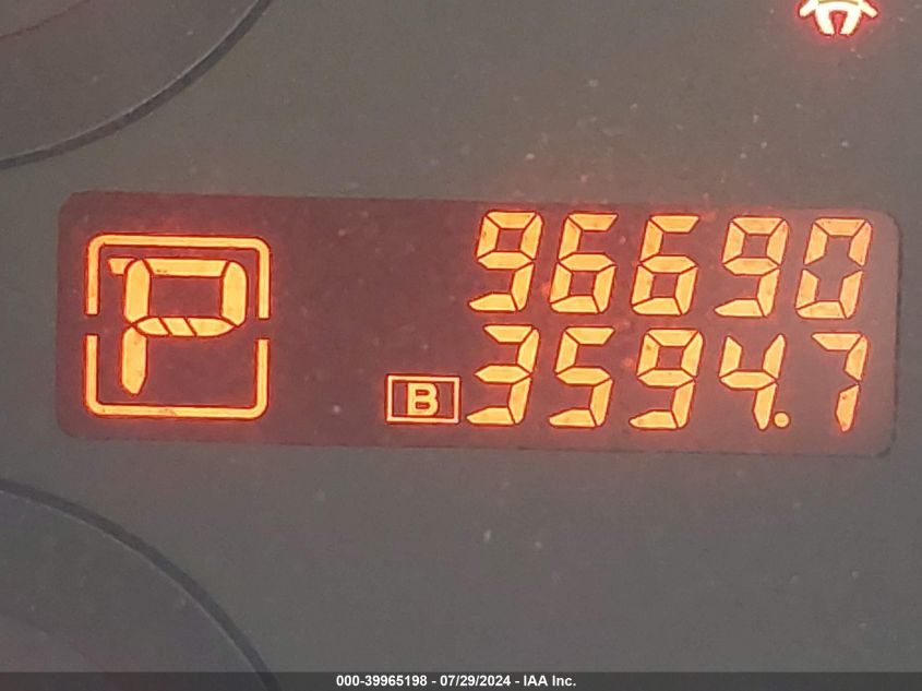 2009 Nissan Murano S/Sl/Le VIN: JN8AZ18W09W144493 Lot: 39965198