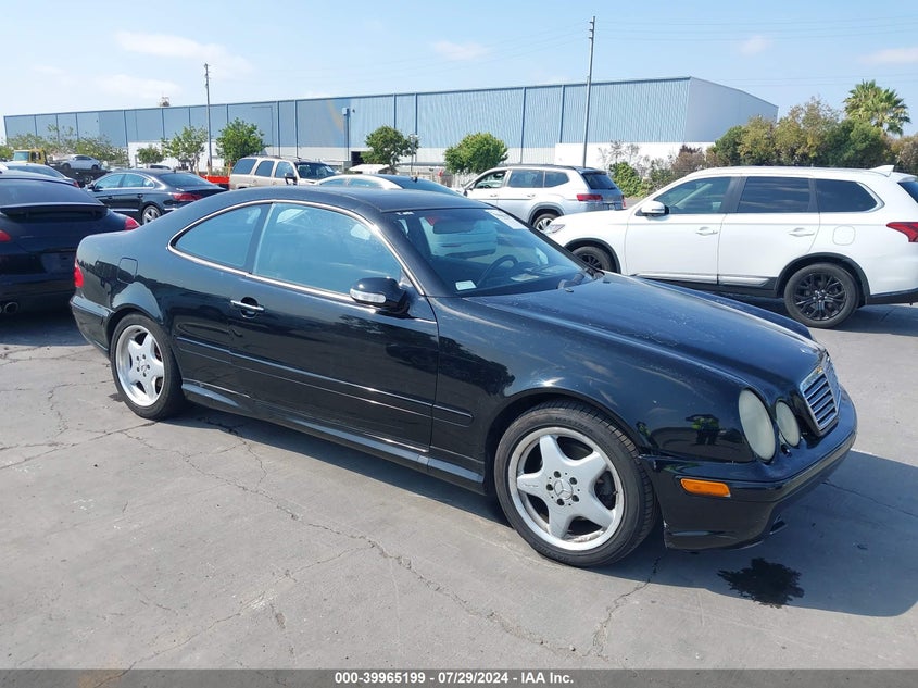 2002 Mercedes-Benz Clk 320 VIN: WDBLJ65G72F199680 Lot: 39965199