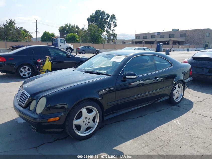 2002 Mercedes-Benz Clk 320 VIN: WDBLJ65G72F199680 Lot: 39965199