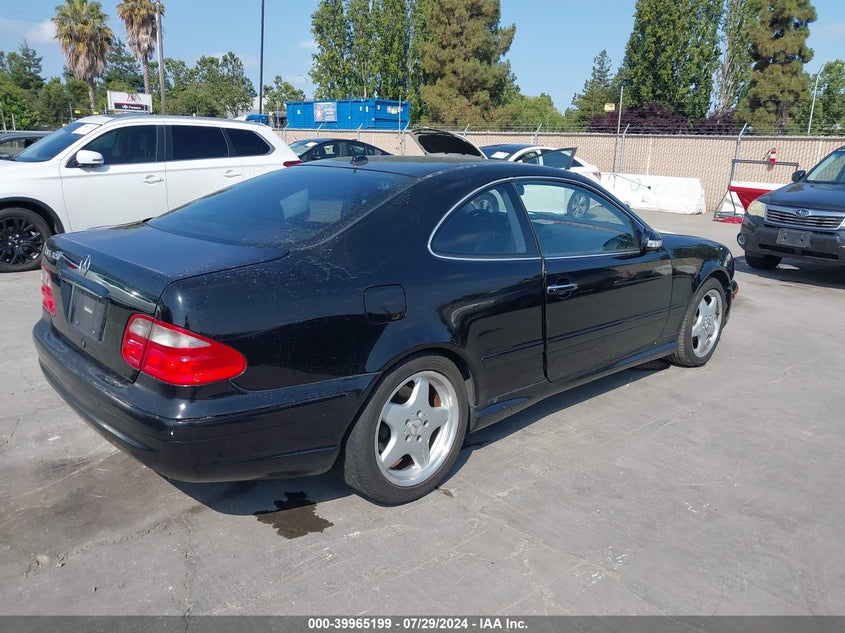 2002 Mercedes-Benz Clk 320 VIN: WDBLJ65G72F199680 Lot: 39965199