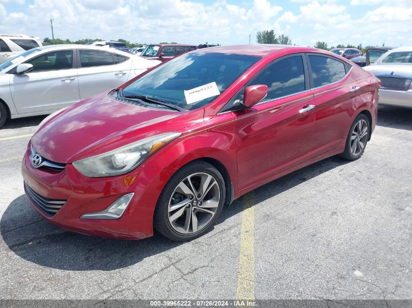 2014 Hyundai Elantra Se/Sport/Limited VIN: 5NPDH4AE6EH470572 Lot: 39965222