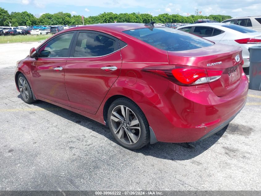 2014 Hyundai Elantra Se/Sport/Limited VIN: 5NPDH4AE6EH470572 Lot: 39965222