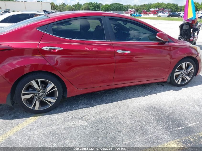 2014 Hyundai Elantra Se/Sport/Limited VIN: 5NPDH4AE6EH470572 Lot: 39965222