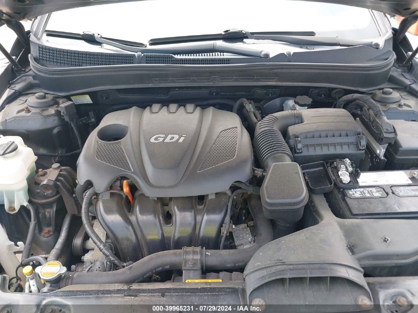 2013 Hyundai Sonata Gls VIN: 5NPEB4AC4DH539732 Lot: 39965231