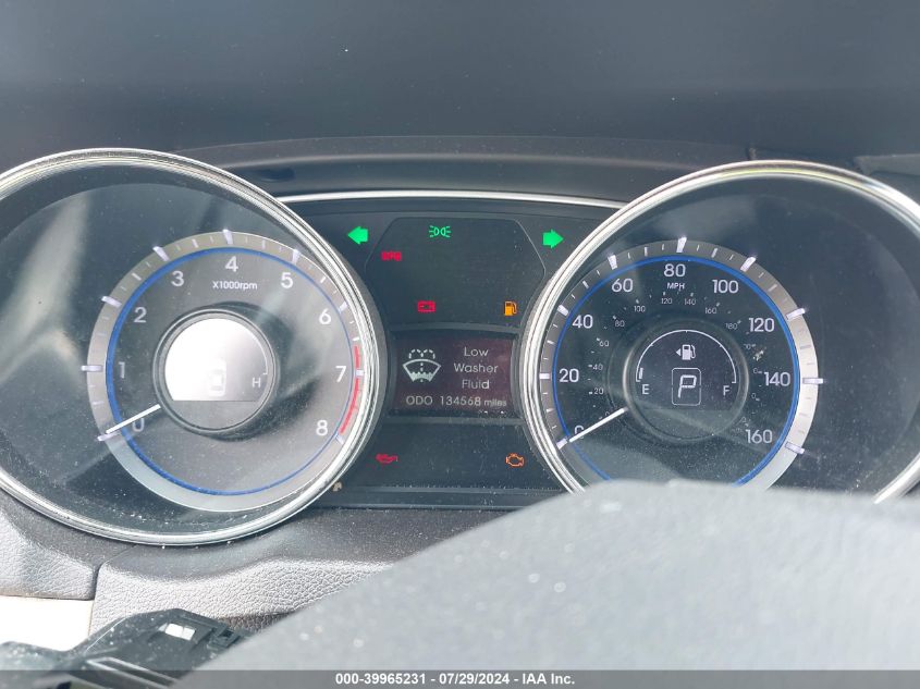 2013 Hyundai Sonata Gls VIN: 5NPEB4AC4DH539732 Lot: 39965231