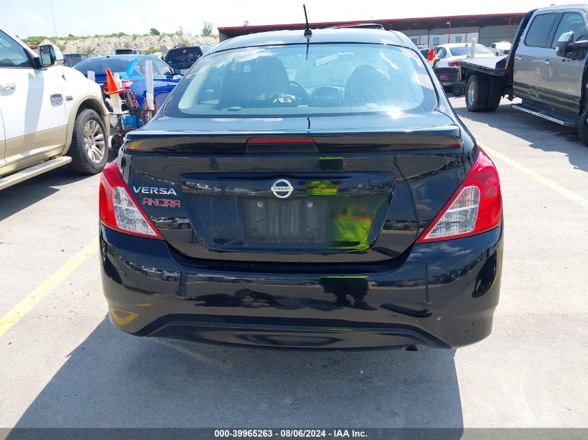 2018 Nissan Versa 1.6 S+ VIN: 3N1CN7AP8JL814651 Lot: 39965263