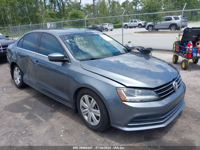 3VW2B7AJ1HM316452 2017 VOLKSWAGEN JETTA - Image 1