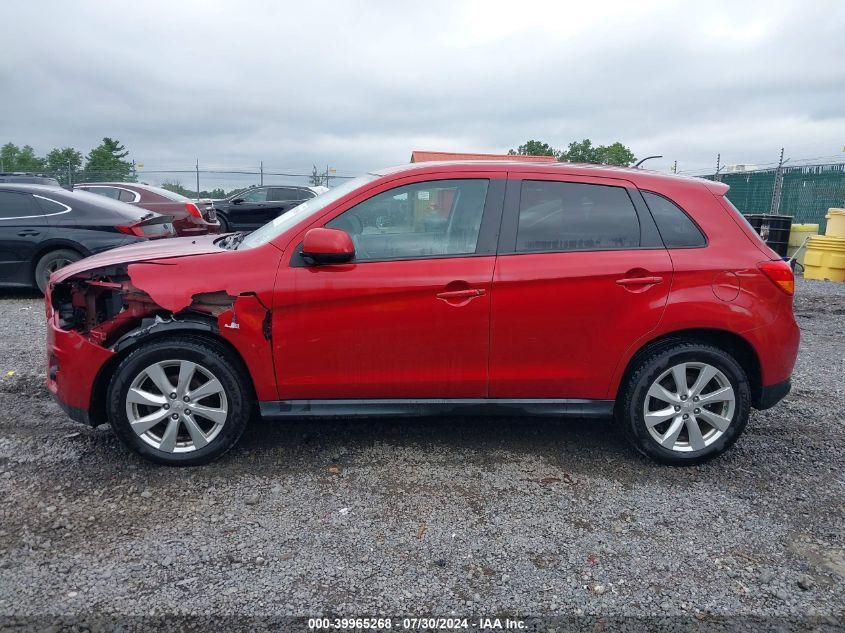 2014 Mitsubishi Outlander Sport Es VIN: 4A4AR3AU3EE022686 Lot: 39965268