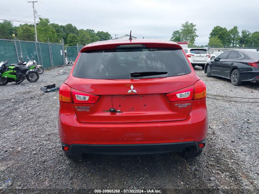 2014 Mitsubishi Outlander Sport Es VIN: 4A4AR3AU3EE022686 Lot: 39965268