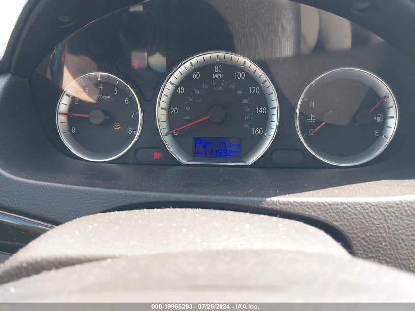 2010 Hyundai Sonata Gls VIN: 5NPET4AC5AH645129 Lot: 39965283