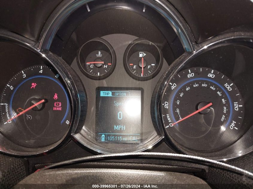 2014 Chevrolet Cruze Lt VIN: 1G1PD5SB7E7432364 Lot: 39965301