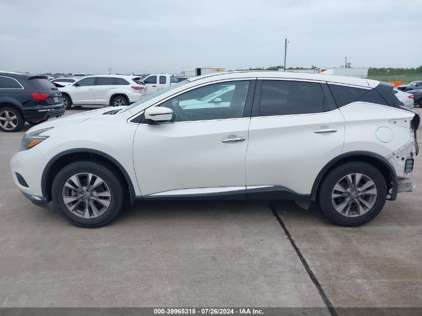 2018 Nissan Murano S VIN: 5N1AZ2MG8JN166960 Lot: 39965318