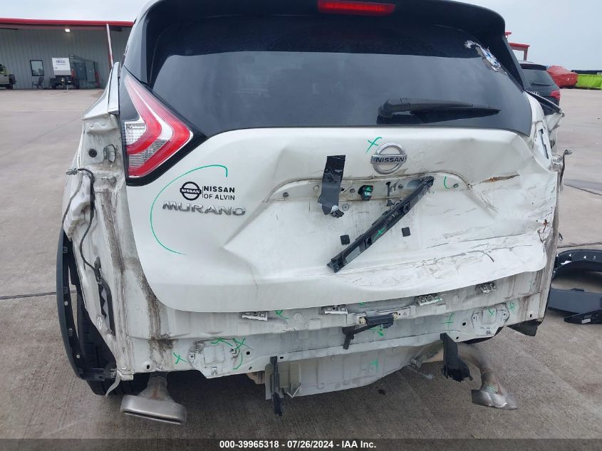 2018 Nissan Murano S VIN: 5N1AZ2MG8JN166960 Lot: 39965318