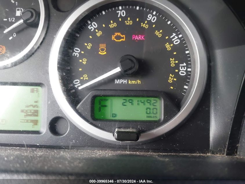 2009 Land Rover Range Rover Sport Hse VIN: SALSK25499A208288 Lot: 39965346