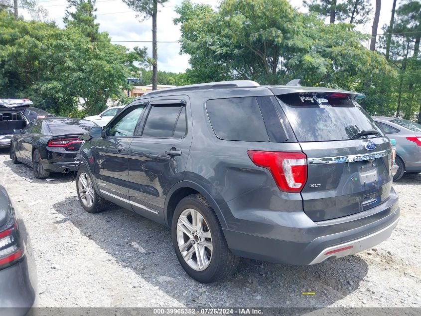 2016 Ford Explorer Xlt VIN: 1FM5K7D80GGD20585 Lot: 39965352