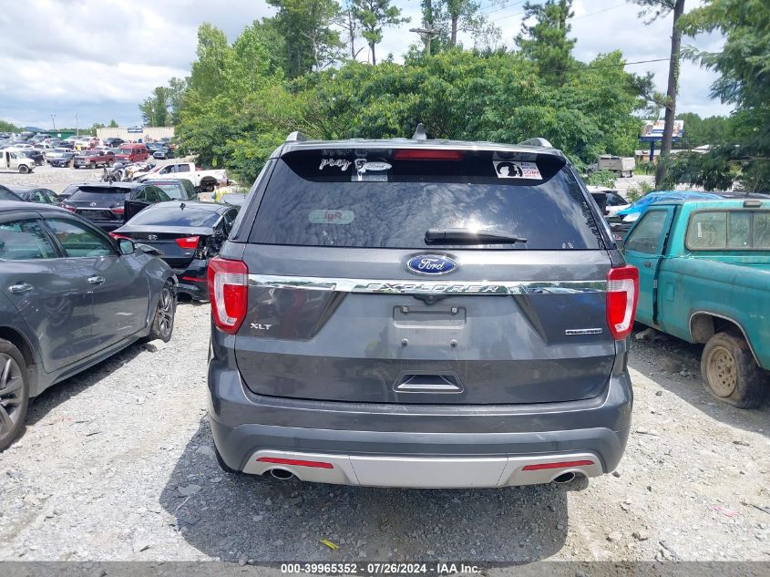 2016 Ford Explorer Xlt VIN: 1FM5K7D80GGD20585 Lot: 39965352