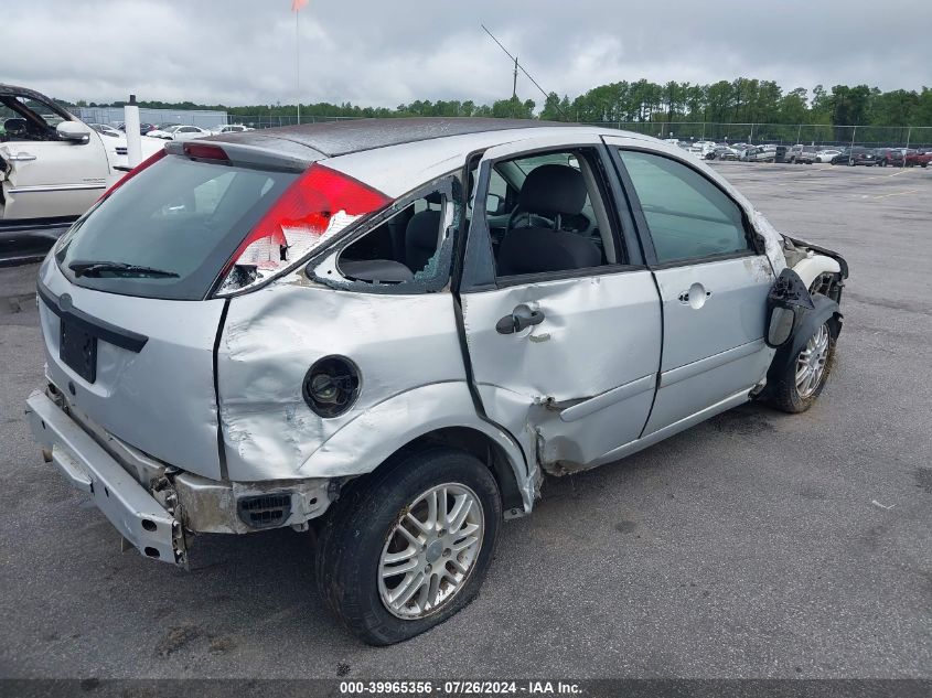 2007 Ford Focus S/Se/Ses VIN: 1FAFP37N47W166074 Lot: 39965356