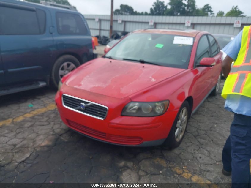 2006 Volvo S40 2.4I VIN: YV1MS382762186579 Lot: 39965361