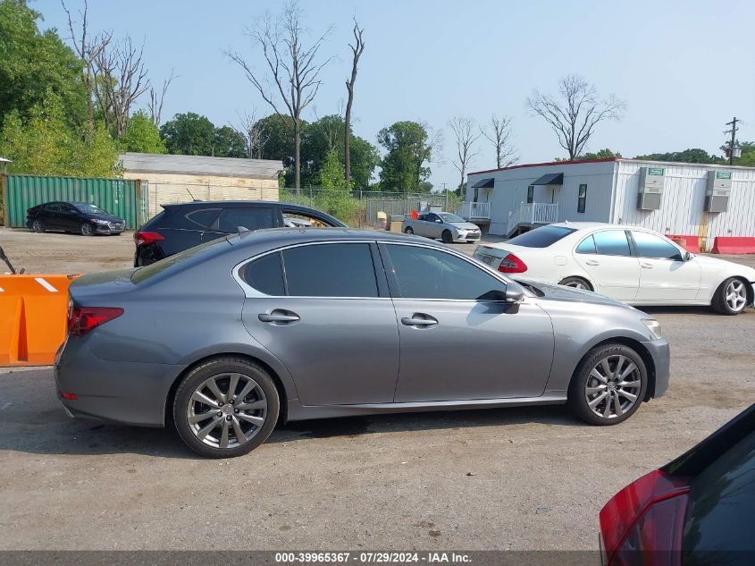 2013 Lexus Gs 350 VIN: JTHCE1BL6D5003343 Lot: 39965367