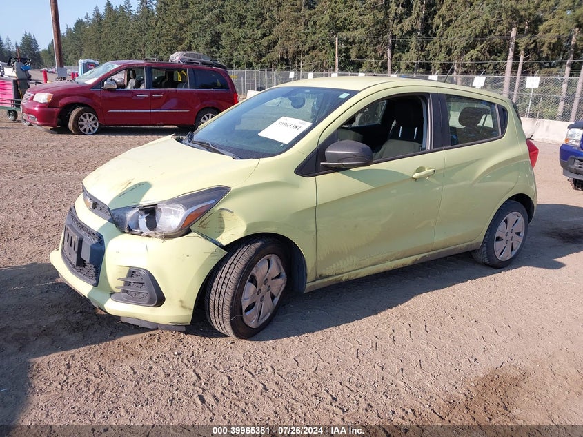 2017 CHEVROLET SPARK LS - KL8CB6SA4HC790504