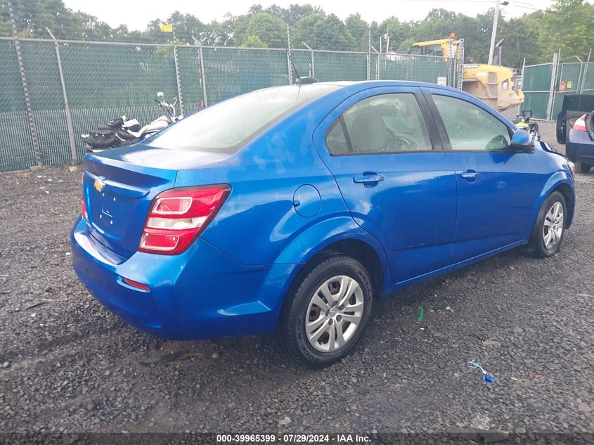 2017 CHEVROLET SONIC LS - 1G1JA5SH0H4102915