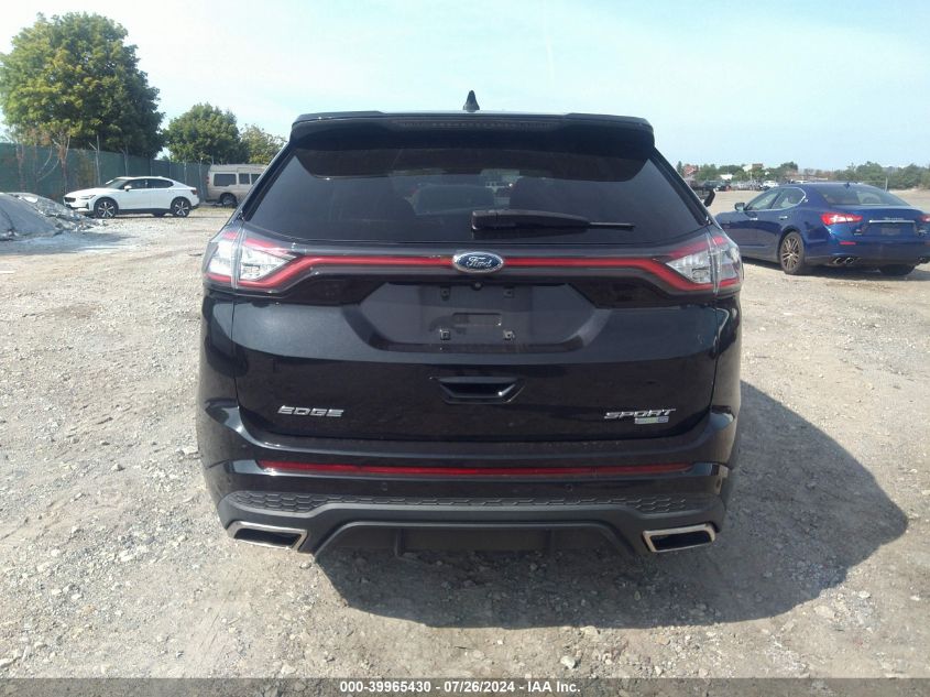 2015 Ford Edge Sport VIN: 2FMPK4AP1FBB01840 Lot: 39965430