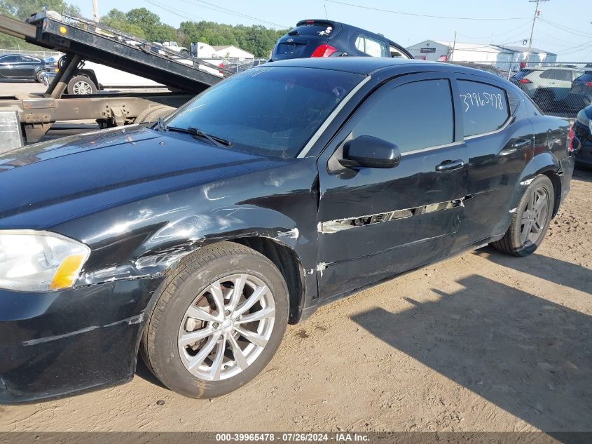 2013 Dodge Avenger Sxt VIN: 1C3CDZCB8DN617856 Lot: 39965478