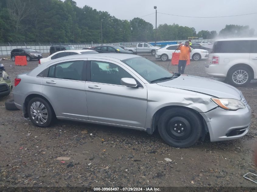 2012 Chrysler 200 Lx VIN: 1C3CCBAB0CN273483 Lot: 39965497