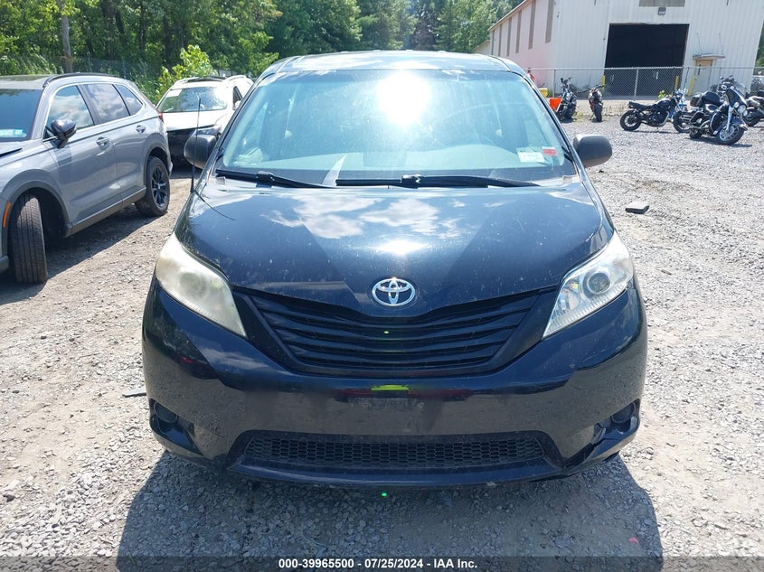 2011 Toyota Sienna Base V6 VIN: 5TDZK3DC7BS147763 Lot: 39965500