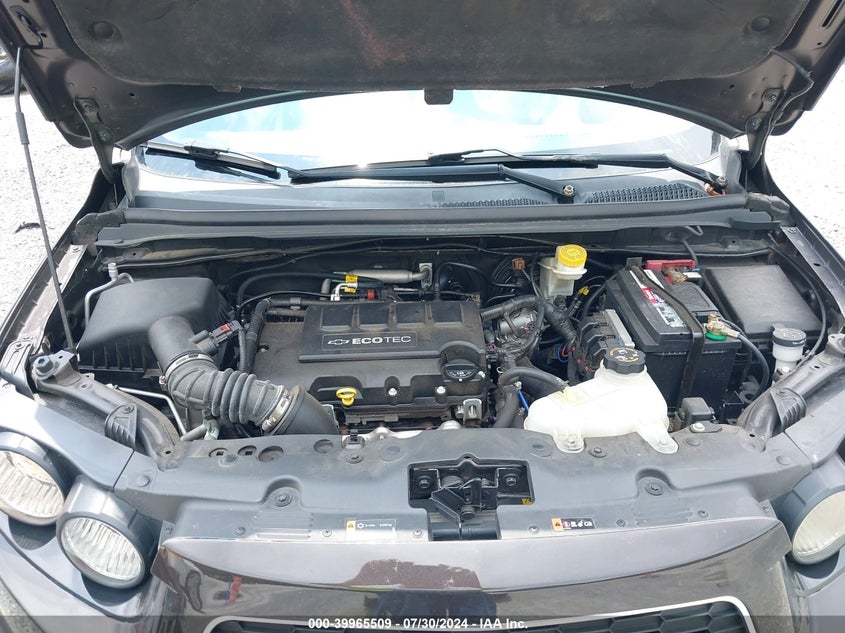 2013 Chevrolet Sonic Lt Auto VIN: 1G1JC5SB1D4190910 Lot: 39965509