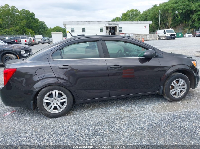 2013 Chevrolet Sonic Lt Auto VIN: 1G1JC5SB1D4190910 Lot: 39965509
