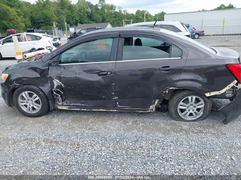 2013 Chevrolet Sonic Lt Auto VIN: 1G1JC5SB1D4190910 Lot: 39965509