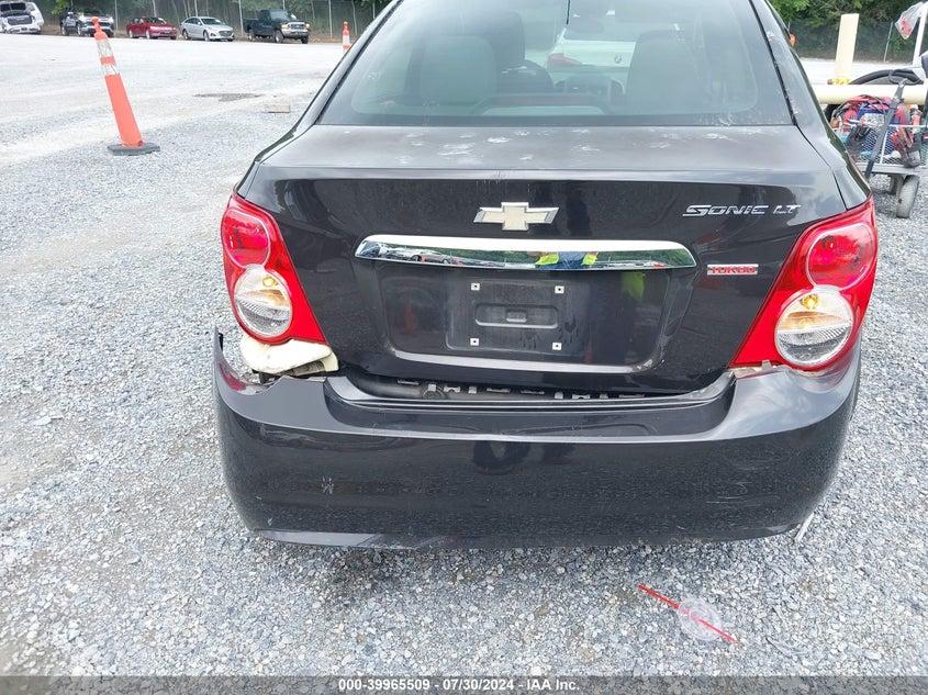 2013 Chevrolet Sonic Lt Auto VIN: 1G1JC5SB1D4190910 Lot: 39965509