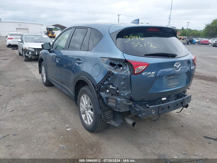 2016 Mazda Cx-5 Touring VIN: JM3KE4CY0G0630461 Lot: 39965512