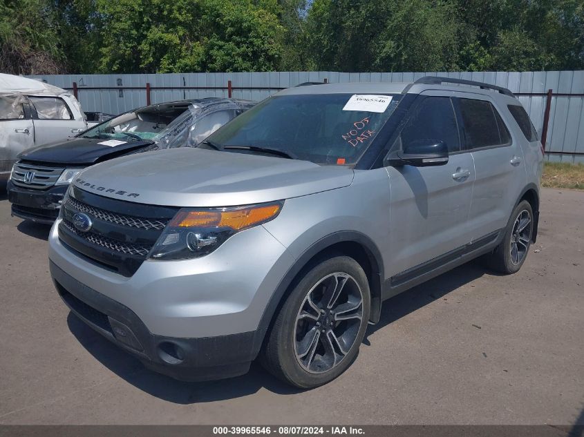 1FM5K8GT7FGB22705 2015 FORD EXPLORER - Image 2