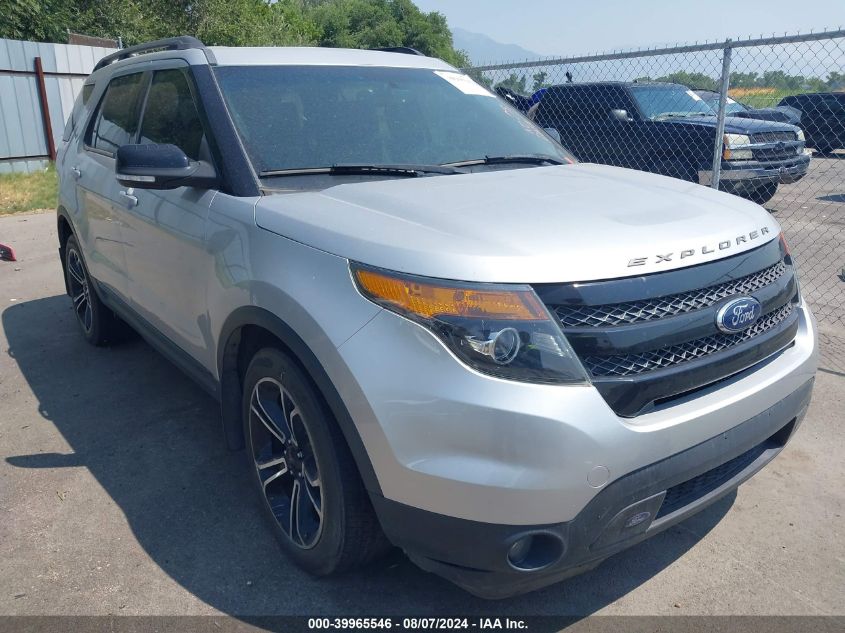 2015 Ford Explorer Sport VIN: 1FM5K8GT7FGB22705 Lot: 39965546