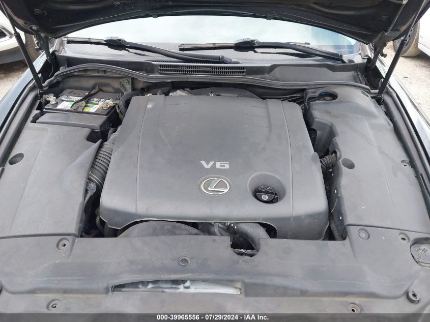 2007 Lexus Is 250 VIN: JTHBK262072040504 Lot: 39965556