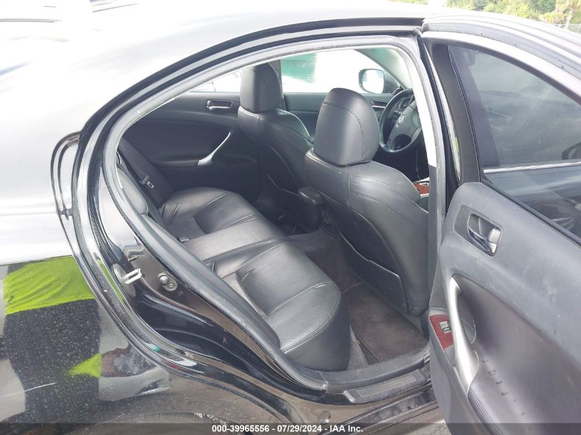 2007 Lexus Is 250 VIN: JTHBK262072040504 Lot: 39965556