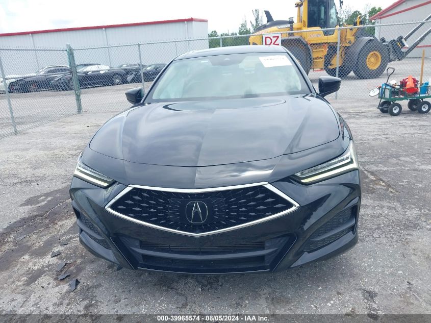 2021 Acura Tlx Standard VIN: 19UUB5F31MA004165 Lot: 39965574