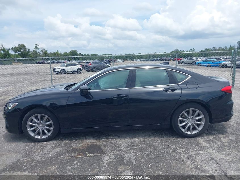 2021 Acura Tlx Standard VIN: 19UUB5F31MA004165 Lot: 39965574