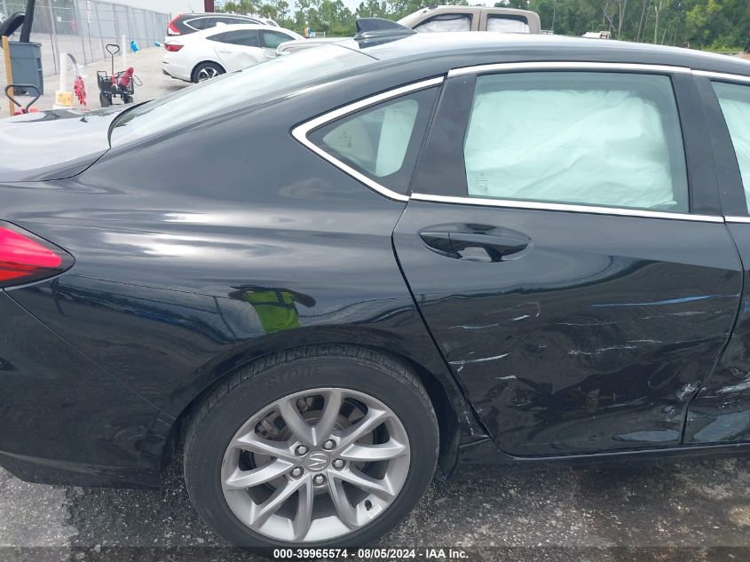 2021 Acura Tlx Standard VIN: 19UUB5F31MA004165 Lot: 39965574