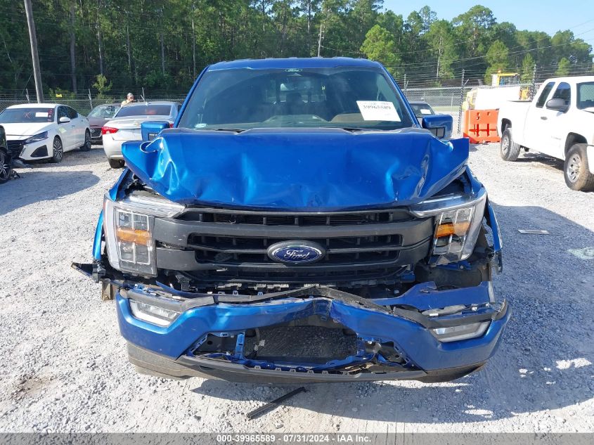 2022 Ford F-150 Lariat VIN: 1FTFW1E50NKE46499 Lot: 39965589